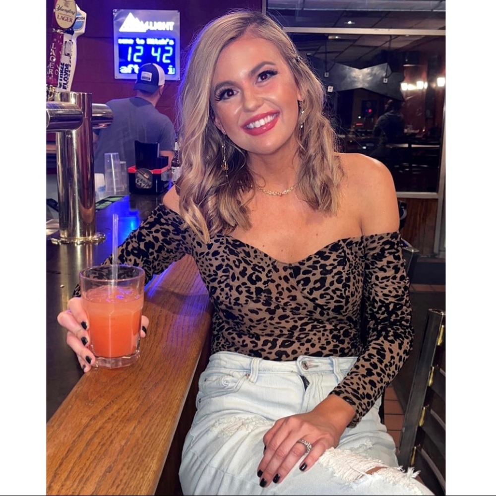 Leopard Print Body Suit✨